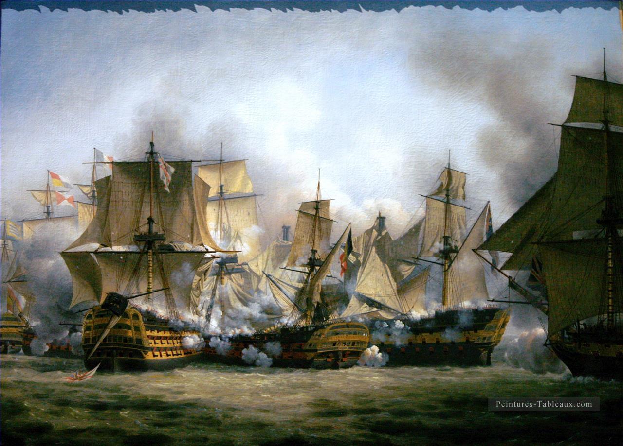 Trafalgar 2 Batailles navales Peintures à l'huile